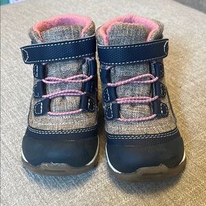 Kids' Pink and Blue Boots